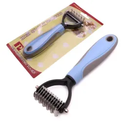 Dog dematting comb