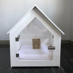 Indoor Dog House and Bed with Door